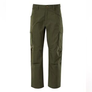 Vertx Utility Cargo Pants Relaxed Ops Work Olive Green Multi Pocket Tactical 34